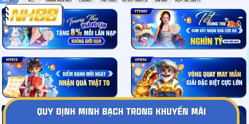 Quy định minh bạch trong khuyến mãi